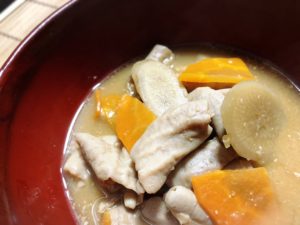 モツ煮込み調理例