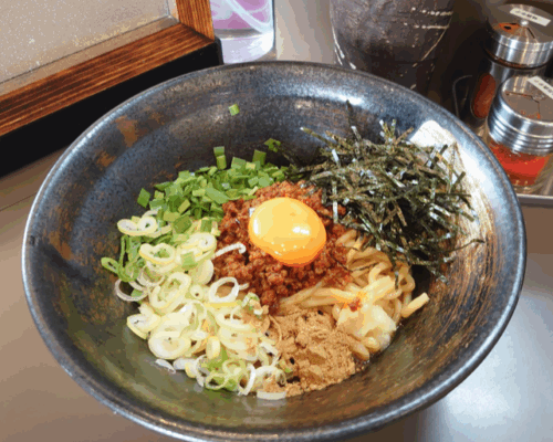 10月の予定 6日 食欲の秋。麺のお買い物は麺市場で。ランチは麺彩房中野本店でつけそば、台湾まぜそばを。夜の部定休日。