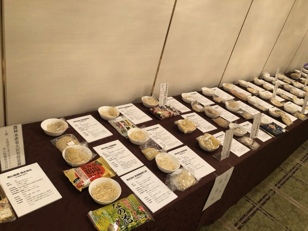 全国製麺業者埼玉大会での展示