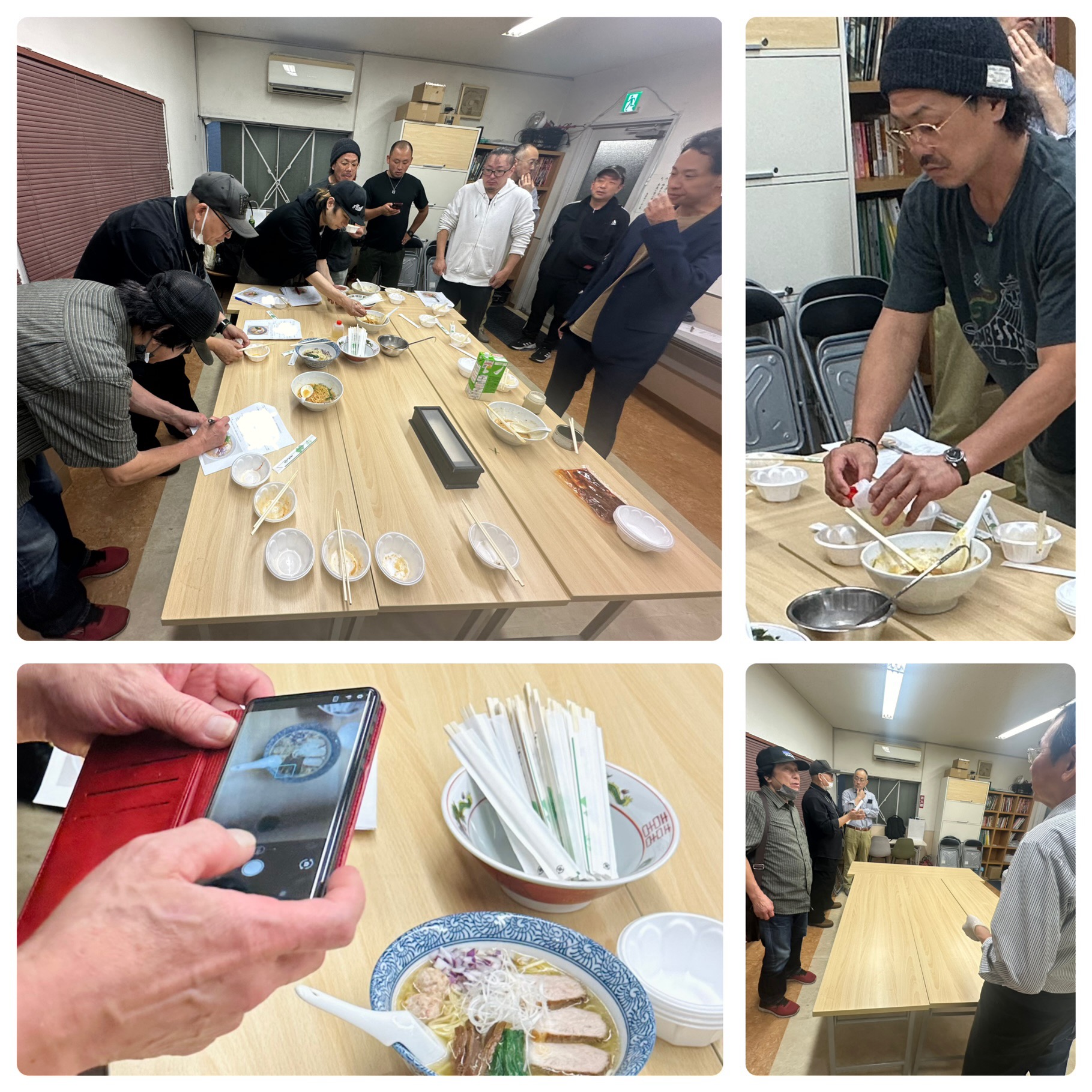 10月22日"麺"夢塾試食会