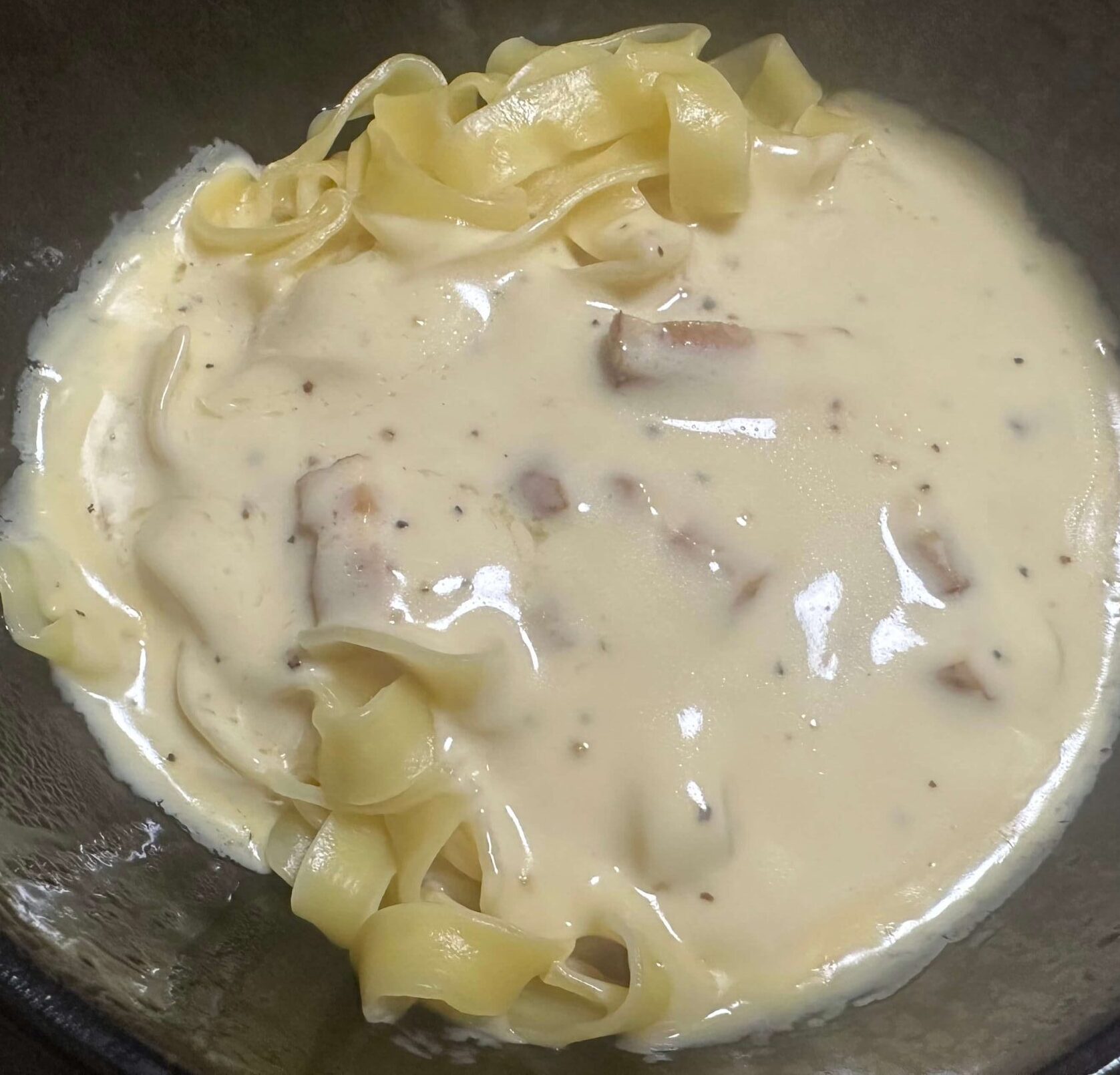 フェットチーネ MCCカルボナーラソース