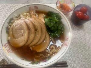 2026年1月の予定　27日　寒い日は麺彩房中野本店でつけそばを熱盛りで。麺のお買い物は麺市場中野ブロードウェイ店で。