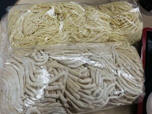 第35回"麺"夢塾　新商品に使用した麺