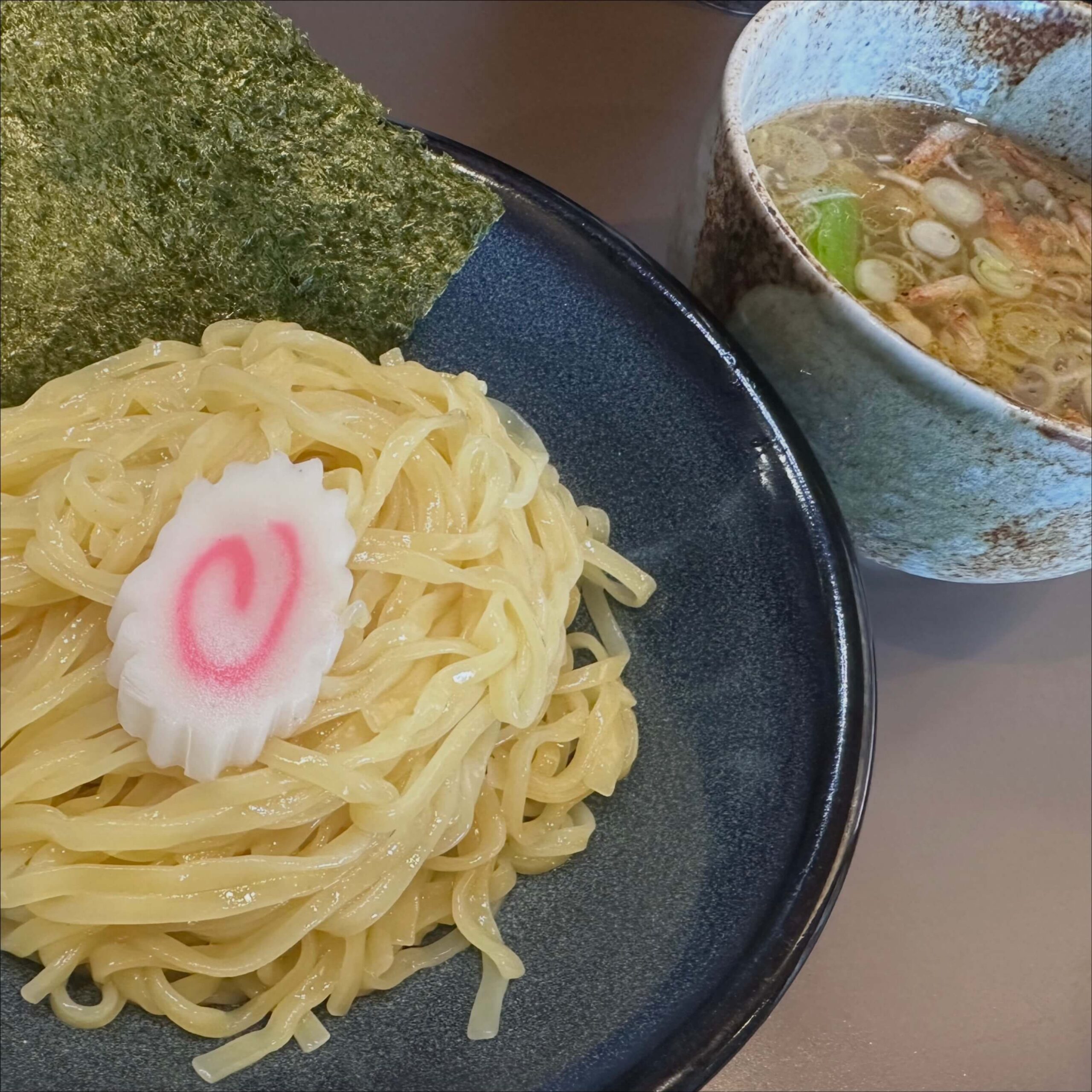 桜エビと鶏の塩つけそば　並