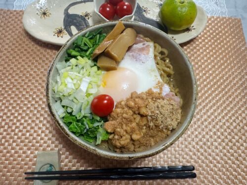 9月の予定　13日　日曜は麺彩房中野本店でつけそばを。麺のお買い物は麺市場中野ブロードウェイ店で。